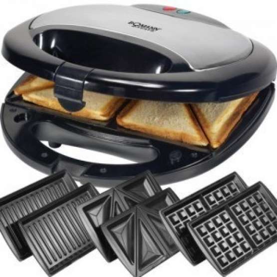 Sandwichera multifuncion Orbegozo 3 en 1 | sandwichera orbegozo 3 en 1