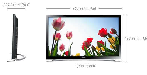 32" TV LED Samsung UE32H4500AWXX