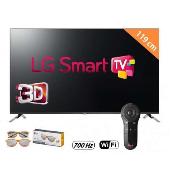 47" TV LED 3D LG 47LB671V