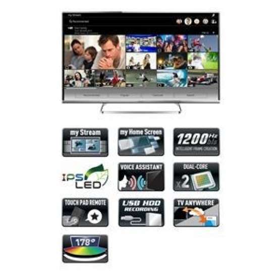 55" TV LED 3D Panasonic TX55AS650E