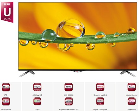 55" TV LED LG 55UB830V
