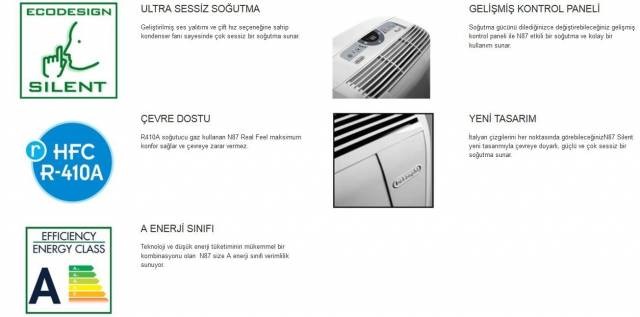 A.A portatil Delonghi PAC N87