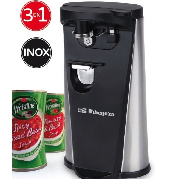 Abrelatas electrico INOX Orbegozo CU6000