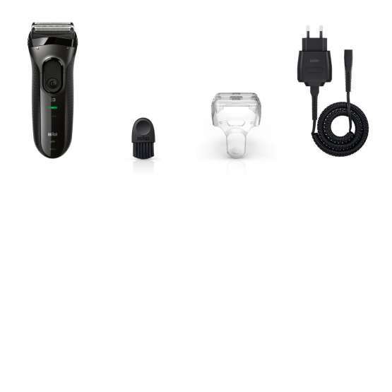 Afeitadora Braun 3020 Serie 3 Black