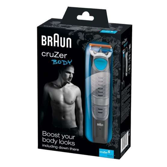 Afeitadora corporal Braun cruZer6 Body
