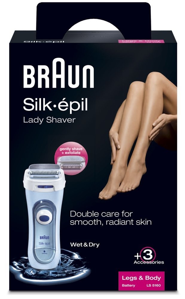 Afeitadora femenina Braun LS5160 SILK&SOFT