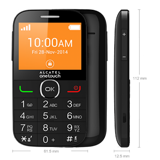 Alcatel Onetouch 2004C Negro