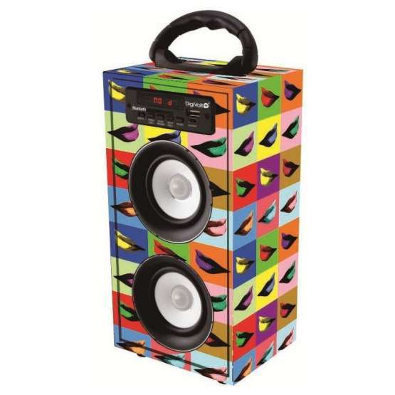 Altavoz Bluetooth Madera Labios