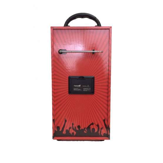Altavoz Karaoke Digivolt HIFI18 Rojo