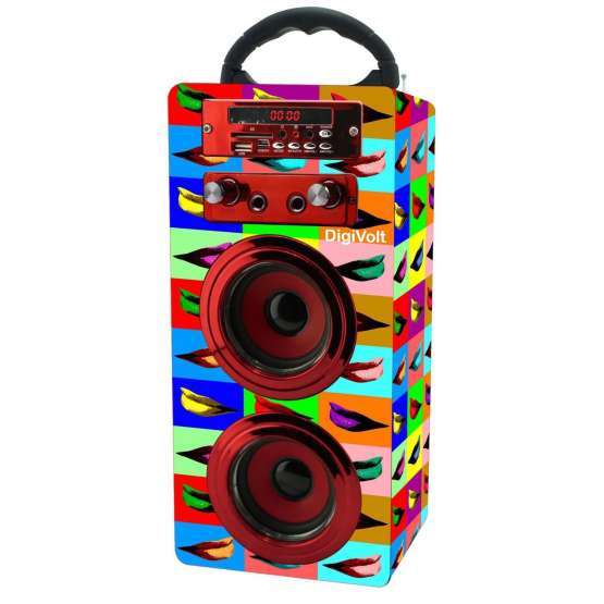 Altavoz Karaoke Estampado Labios