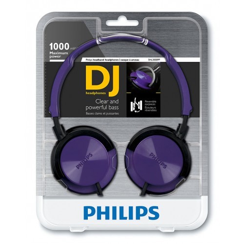 Auricular diadema Philips SHL3000PP00 Lila