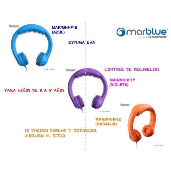 Auricular Marware MARMHHF1Z Azul