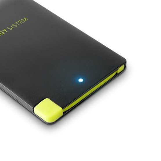 Batería Externa Power Bank Energy 2500 Negra