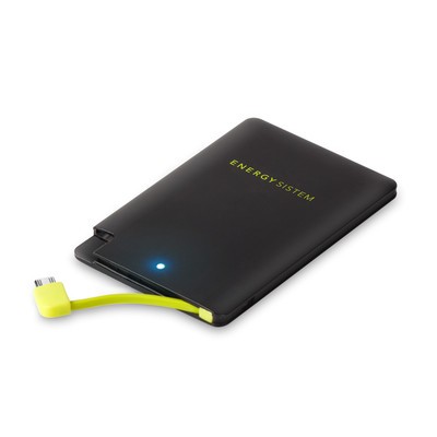 Batería Externa Power Bank Energy 2500 Negra