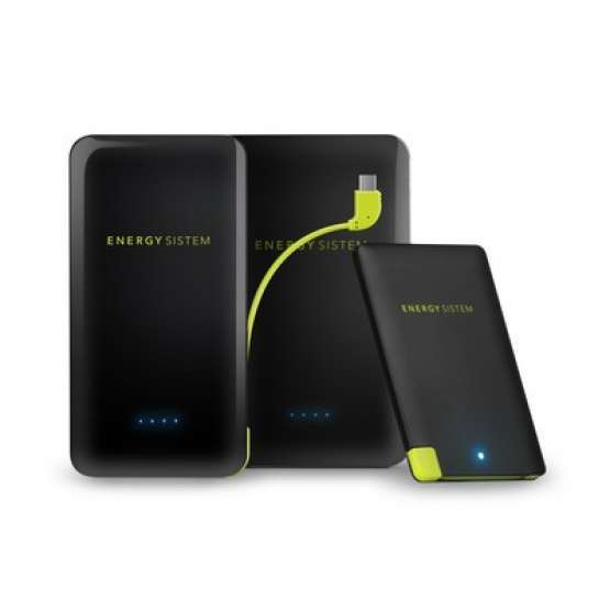 Batería Externa Power Bank Energy 2500 Negra