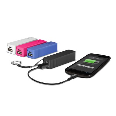 Batería Externa Power Bank Neon Fucsia