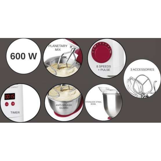 Batidora amasadora Taurus Mixing Chef Compact