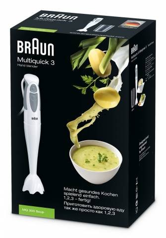 Batidora de varilla Braun MQ300 Soup