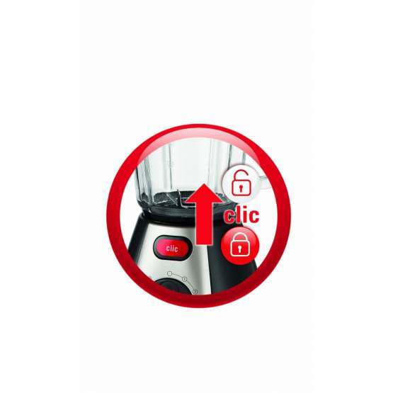 Batidora de vaso Moulinex Faciclic maxi cristal