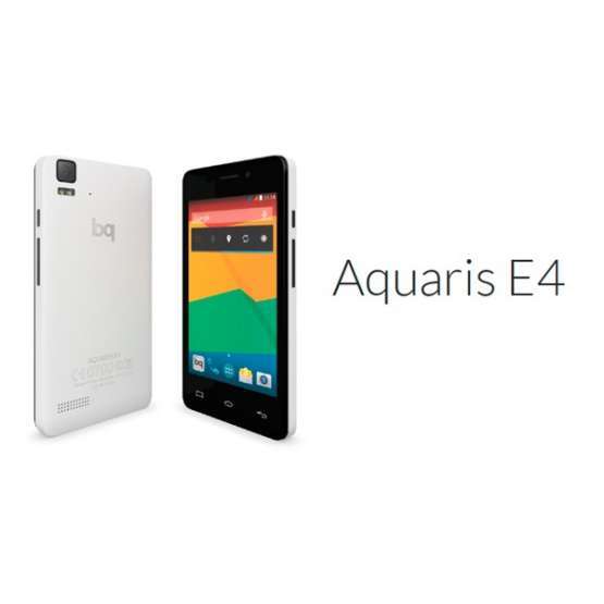 BQ Aquaris E4 Blanco