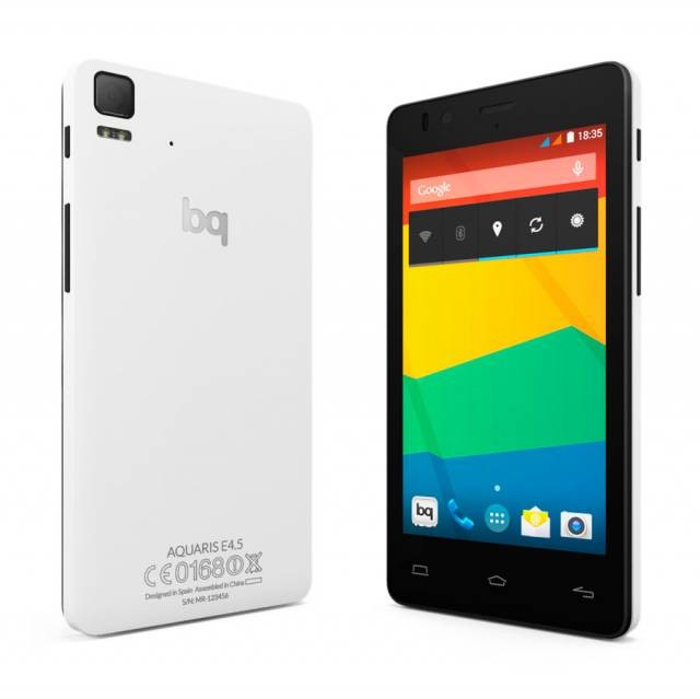 BQ Aquaris E4 Blanco