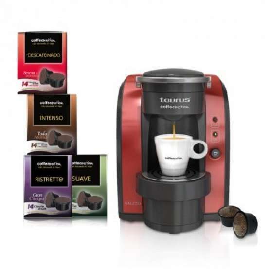 Cafetera capsulas AREZZO TAURUS