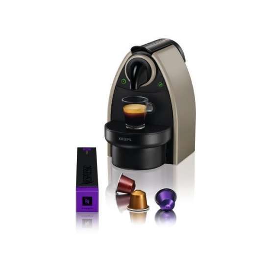 Cafetera Krups Nespresso Essenza Gris Arena