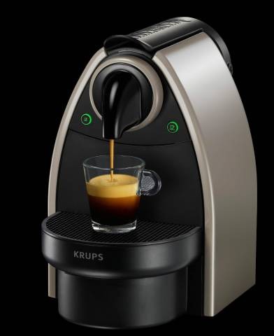 Cafetera Krups Nespresso Essenza Gris Arena