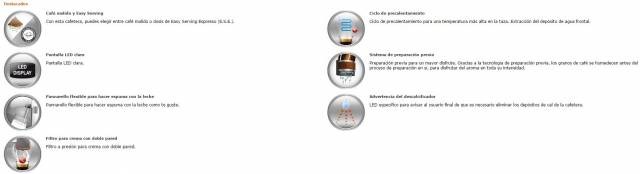 Cafetera Philips Saeco Estrosa