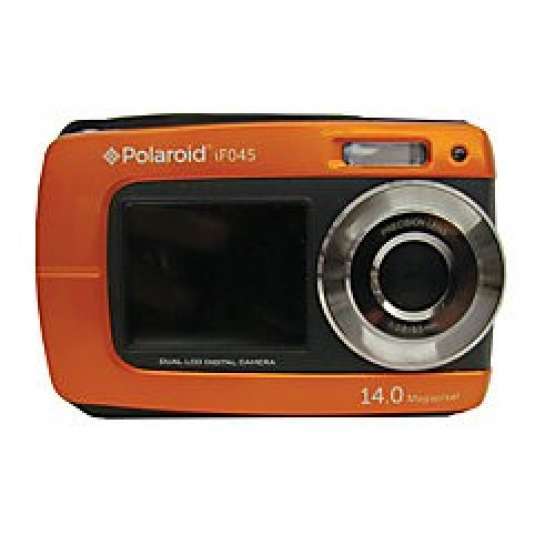 Camara acuatica Polaroid IF045 naranja camara polaroid naranja 14 mp