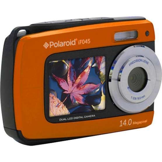 Rechazar demanda Pasivo Camara acuatica Polaroid IF045 naranja| camara polaroid naranja 14 mp |  Electrodomesta