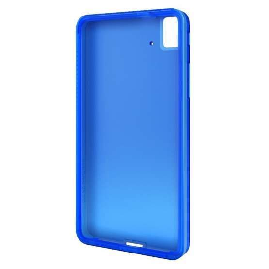 Carcasa BQ Aquaris E4.5 Blue Cristal Case