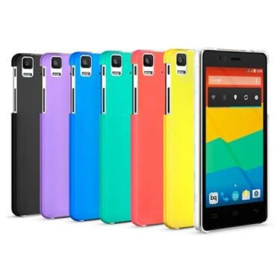 Carcasa BQ Aquaris E5 4G LTE Black Cristal Case