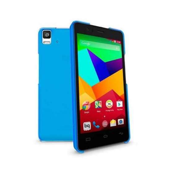 Carcasa BQ Aquaris E5 4G LTE Blue Cristal Case