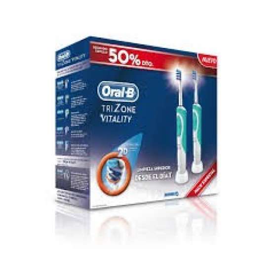 Cepillo dental Braun Duo Vitality Trizone