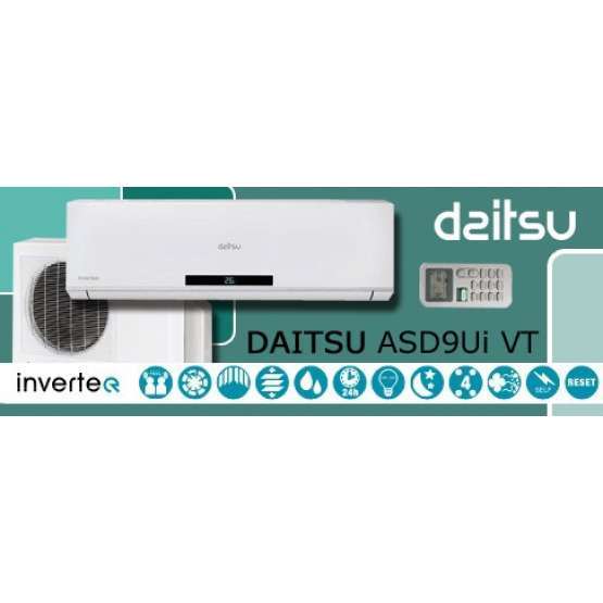 Conjunto A.A split Daitsu VT ASD9Ui-VT