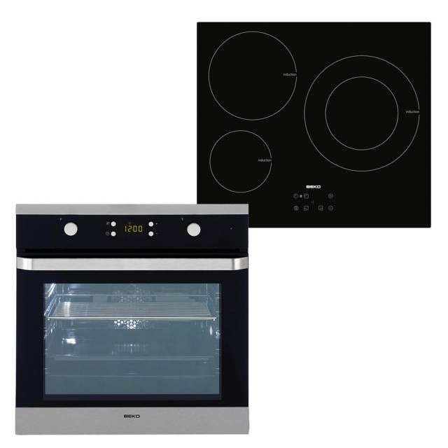 Conjuntos horno y placa OSM25340X Beko