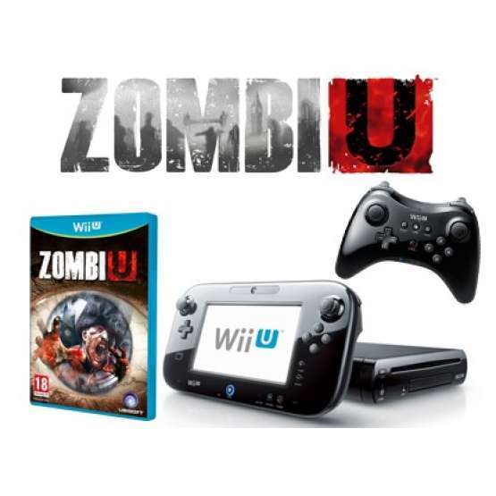 Wii U Premium 32Go - Noir - Edition limitée Zombi U + Zombi U