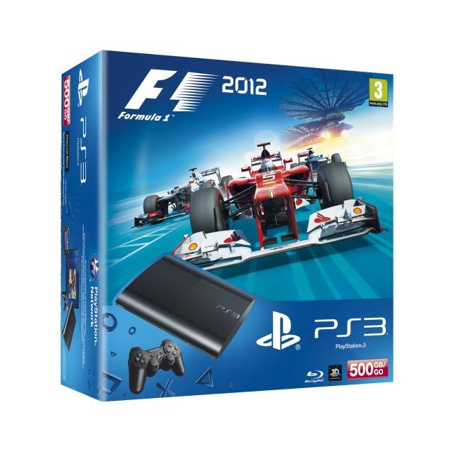 Consola Sony PS3 500GB + FORMULA 1 2012