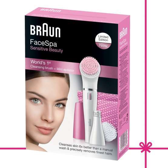 Depiladora facial Braun 832S