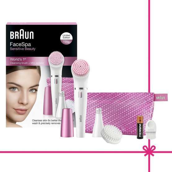 Depiladora facial Braun 832S
