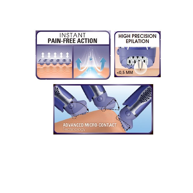 Depiladora Rowenta EP8710 Soft Extreme Lila