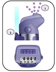 Depiladora Rowenta EP8710 Soft Extreme Lila