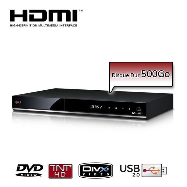 Dvd grabador LG RH735T
