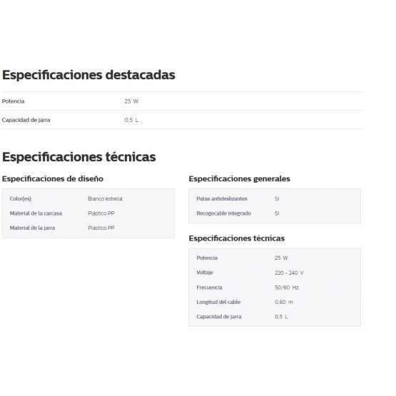 Exprimidor Philips DAILY HR2738/00