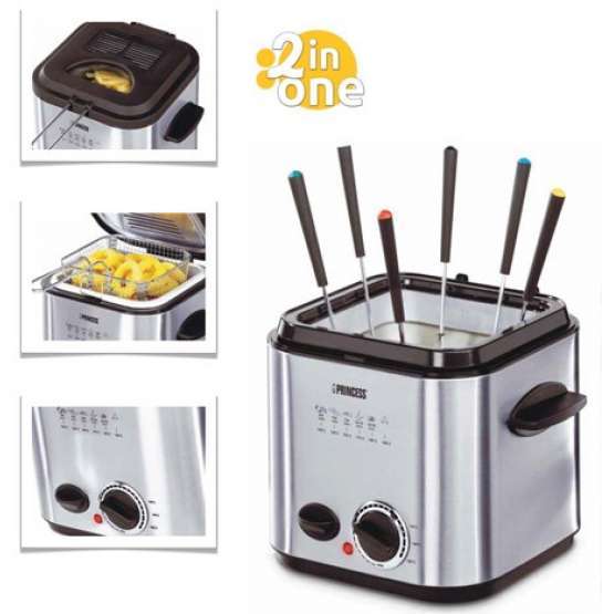 Freidora Princess M182611 Mini Fryer & Foundue