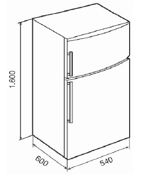 Frigorifico 2 puertas Teka FT3310