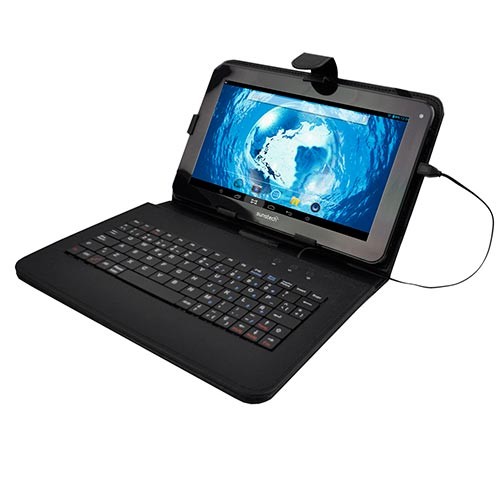 Funda con teclado Sunstech 10"