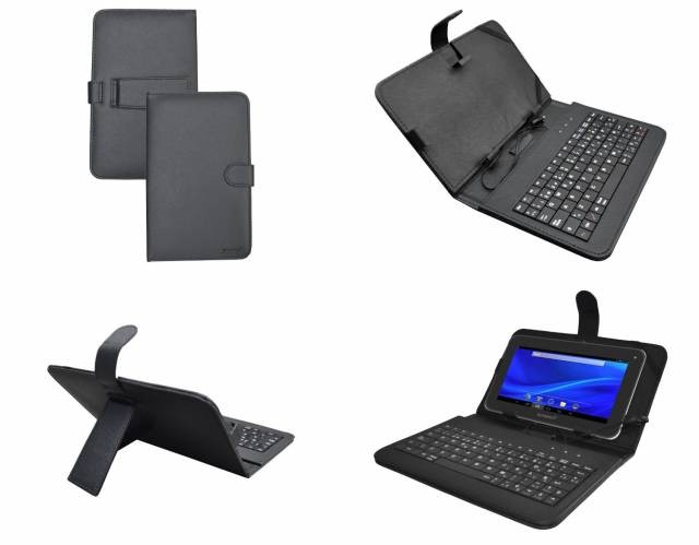 Funda con teclado Sunstech 7"