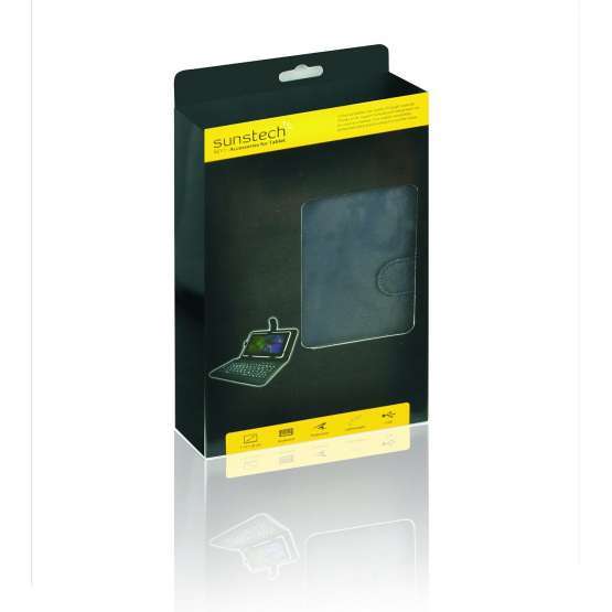 Funda con teclado Sunstech 7"